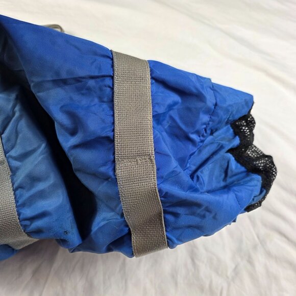 Bags USA Blue Duffel Gym Bag Large Lightweight Durable Travel Gym Casual Outdoor - Picture 5 of 10